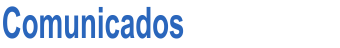 Comunicados